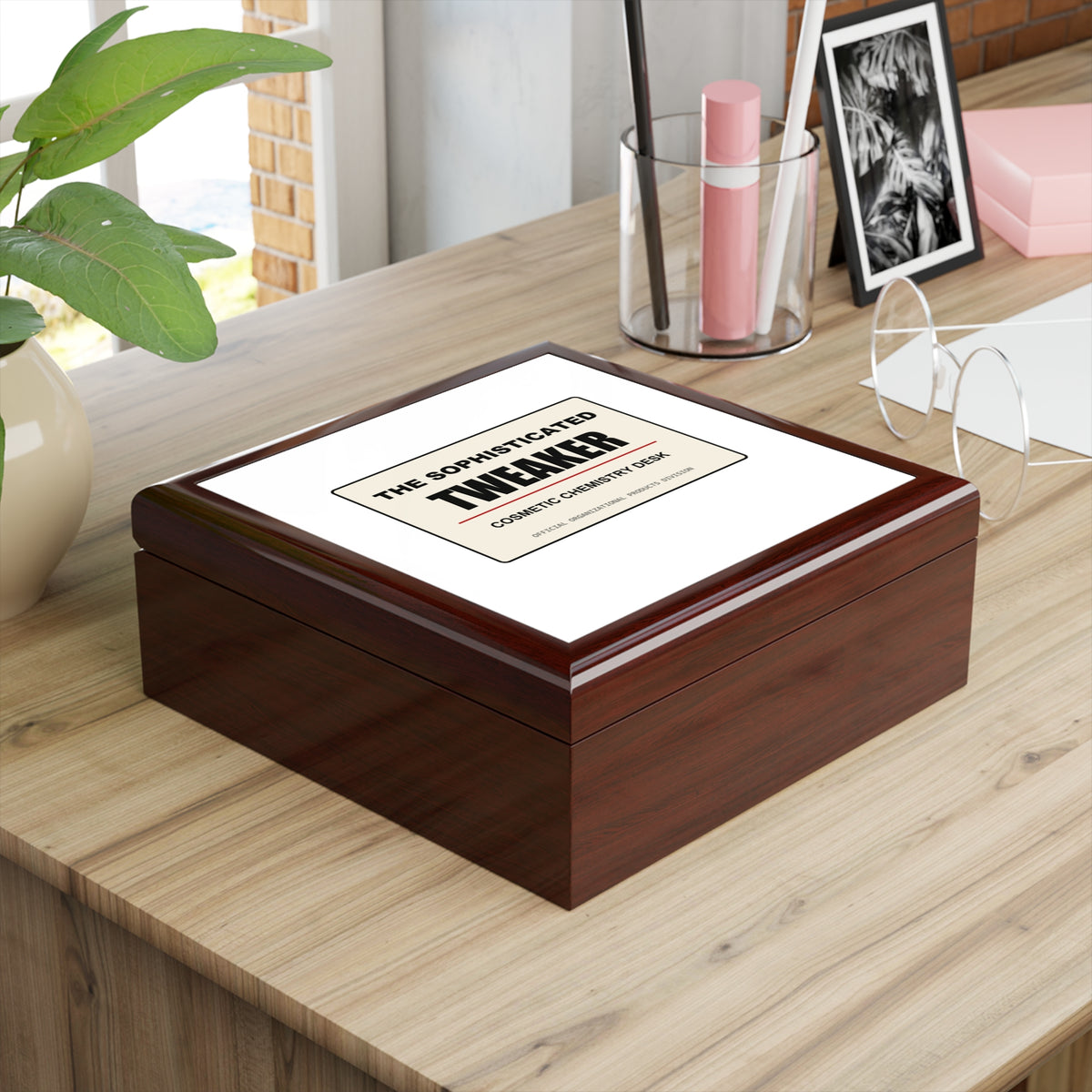 Cosmetic Chemistry Jewelry Box