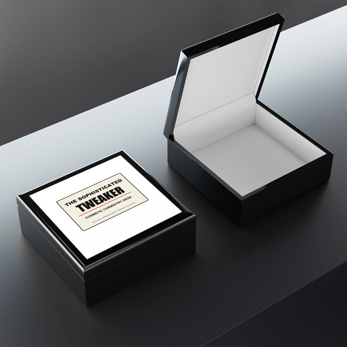 Cosmetic Chemistry Jewelry Box