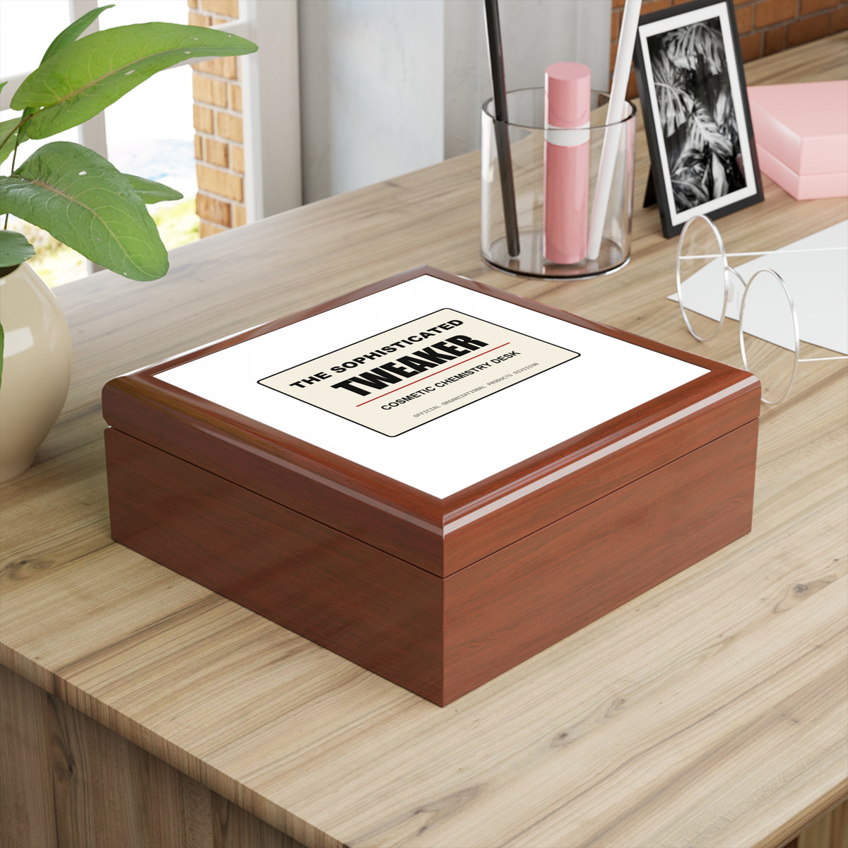 Cosmetic Chemistry Jewelry Box