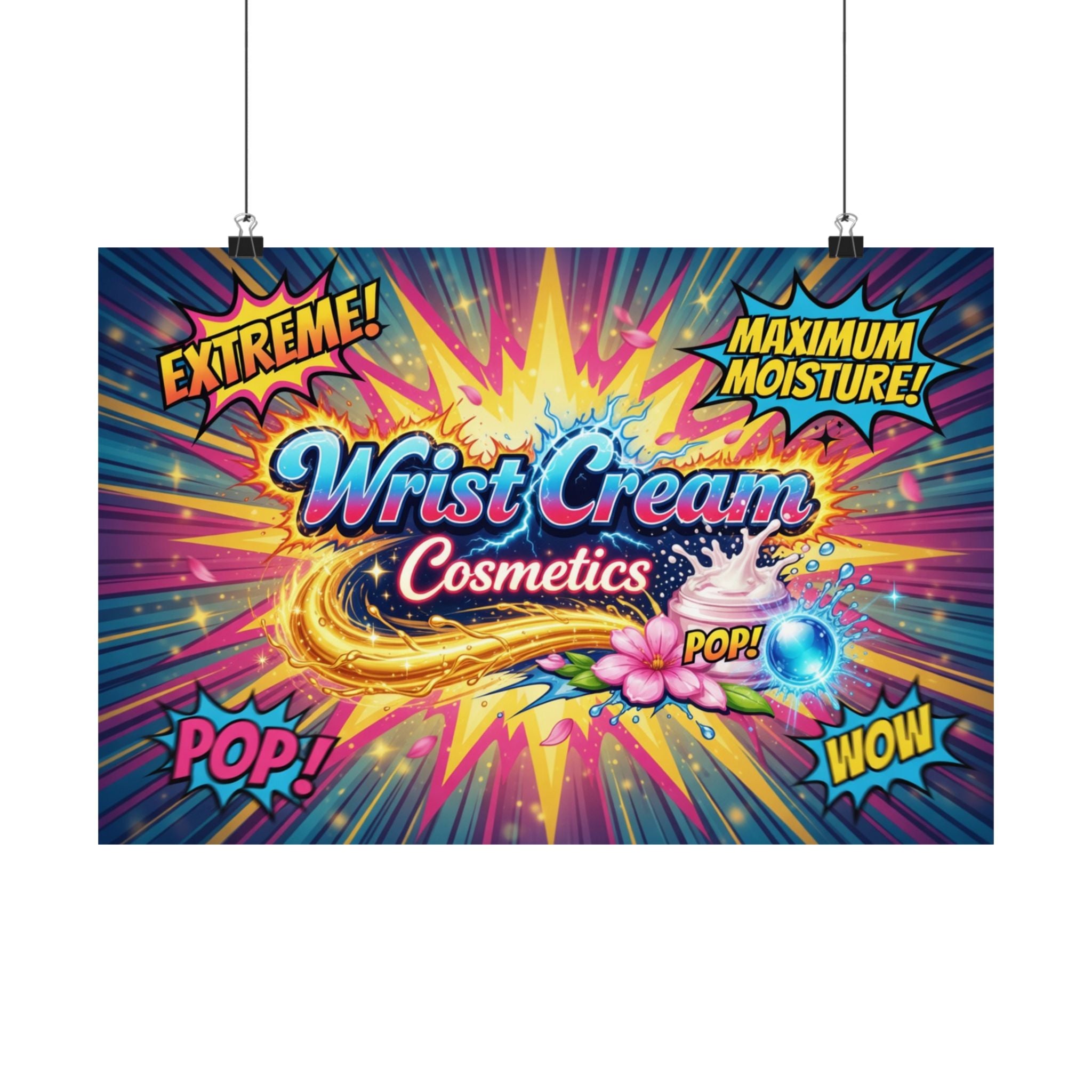 WristCream™ Maximum Moisture Comic Poster