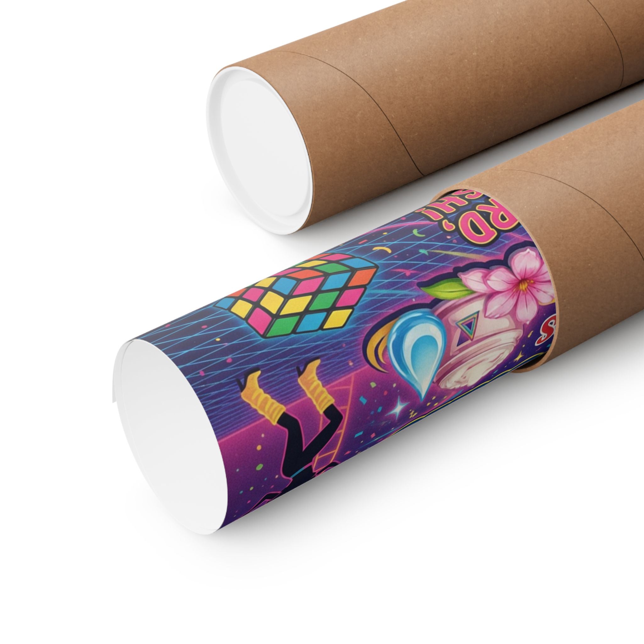 WristCream™ Wild 80s Party Poster