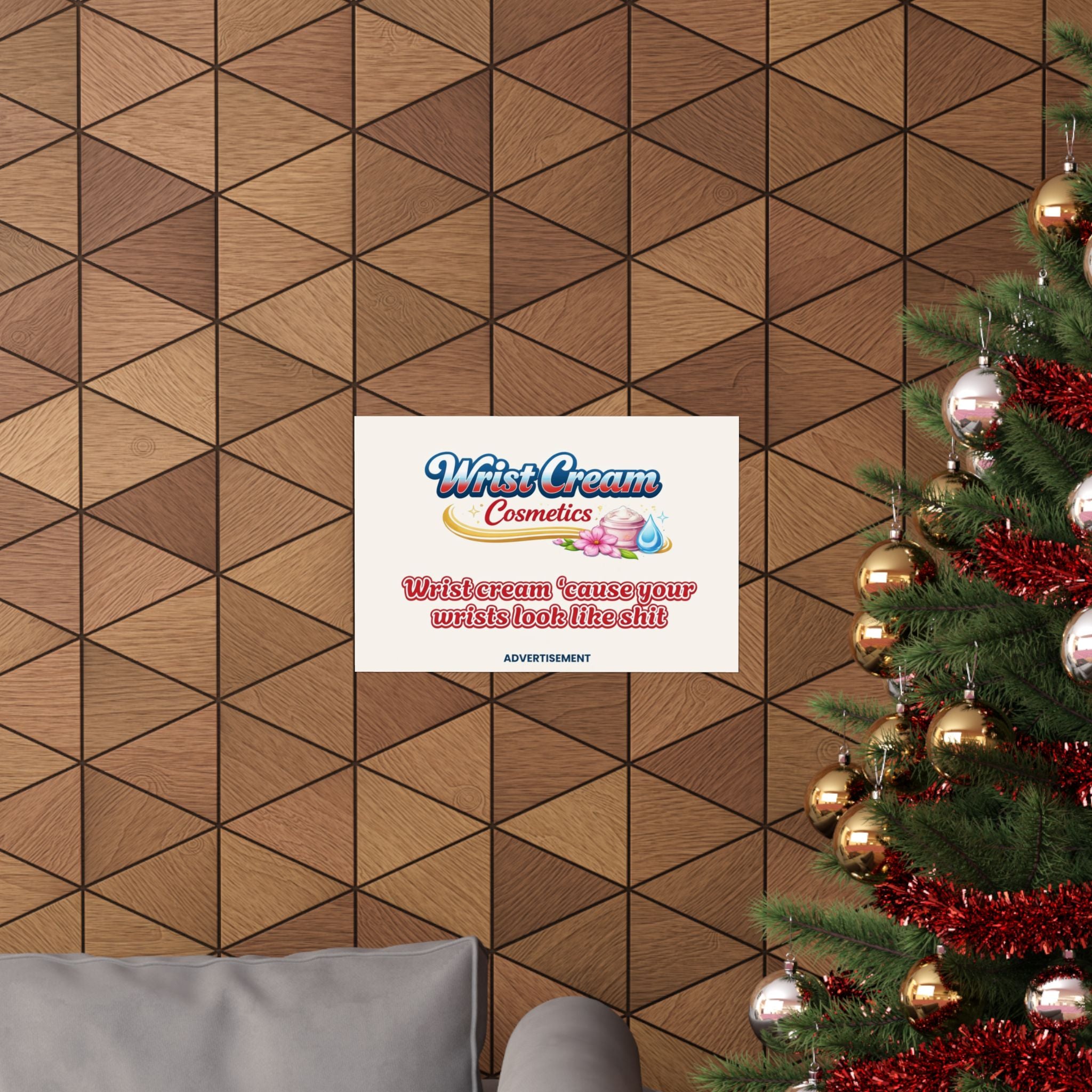WristCream™ Honest Advertising Poster