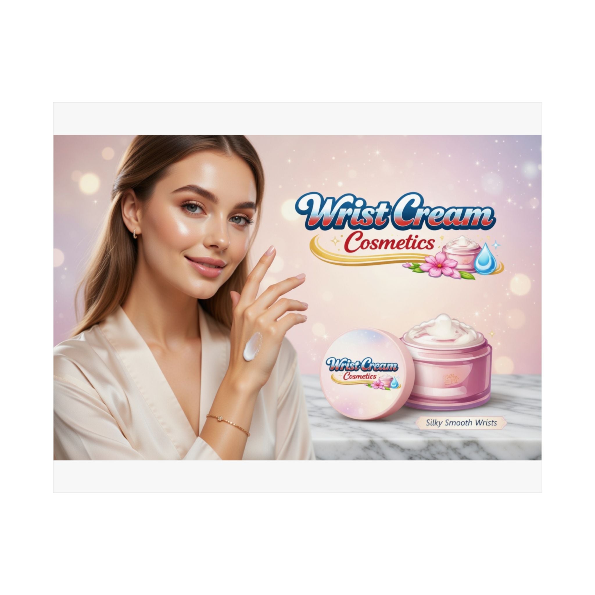 WristCream™ Glamour Ad Poster