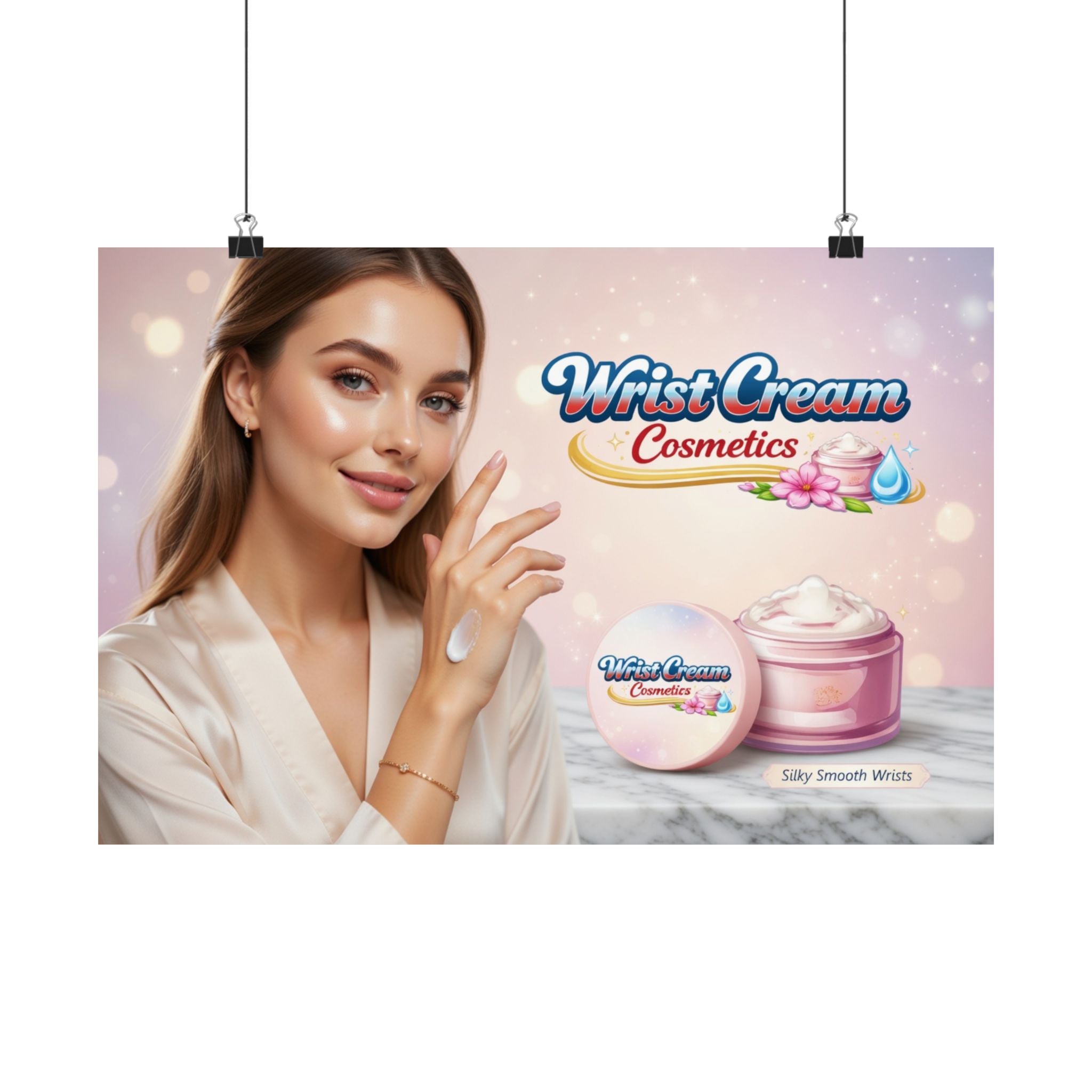 WristCream™ Glamour Ad Poster