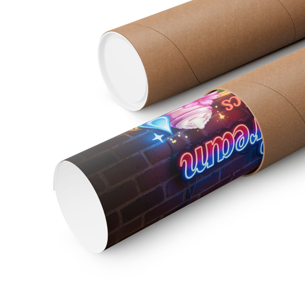 WristCream™ Neon Bar Sign Poster