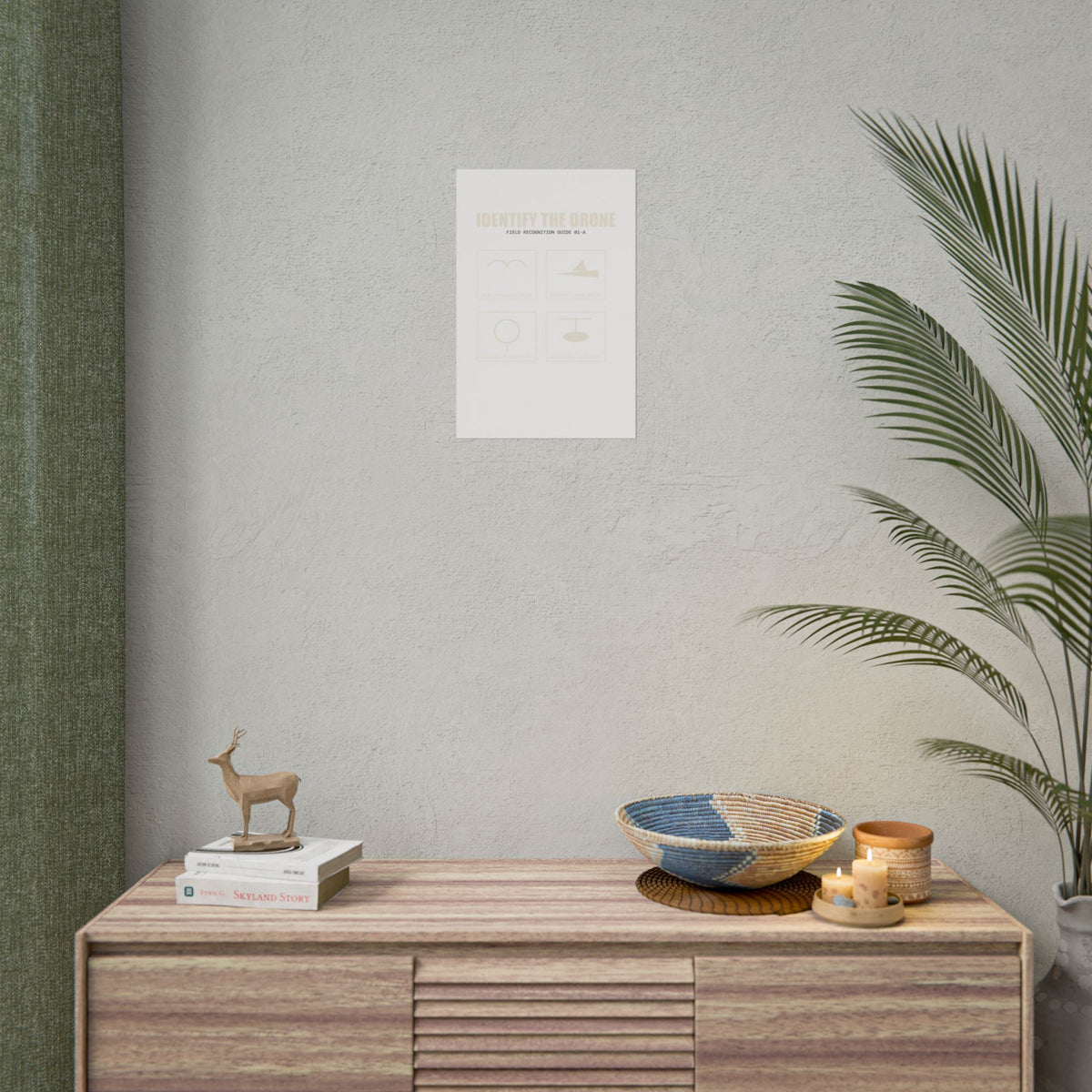 Identify the Drone — Field Guide Poster