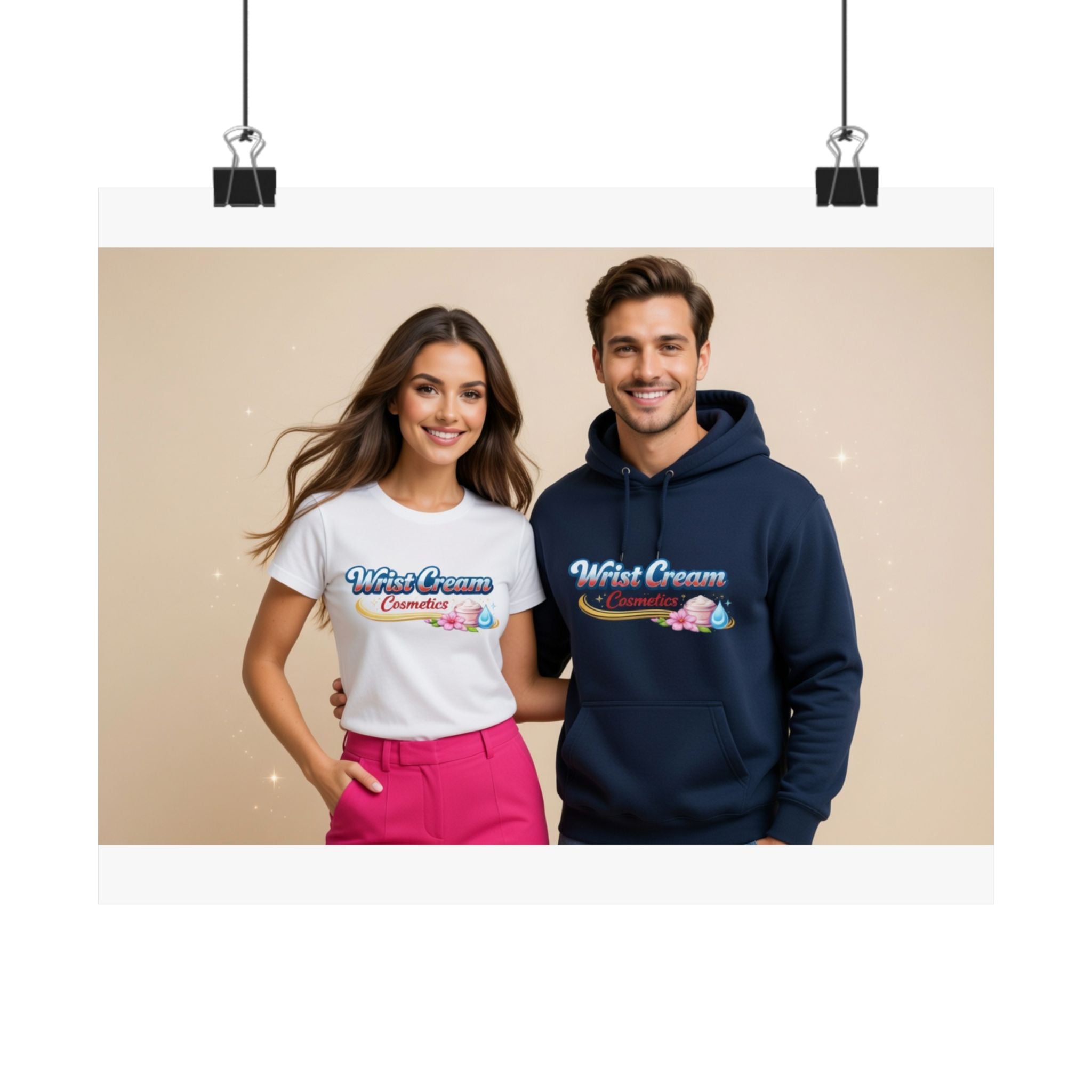 WristCream™ Pulse-Point Couple Poster