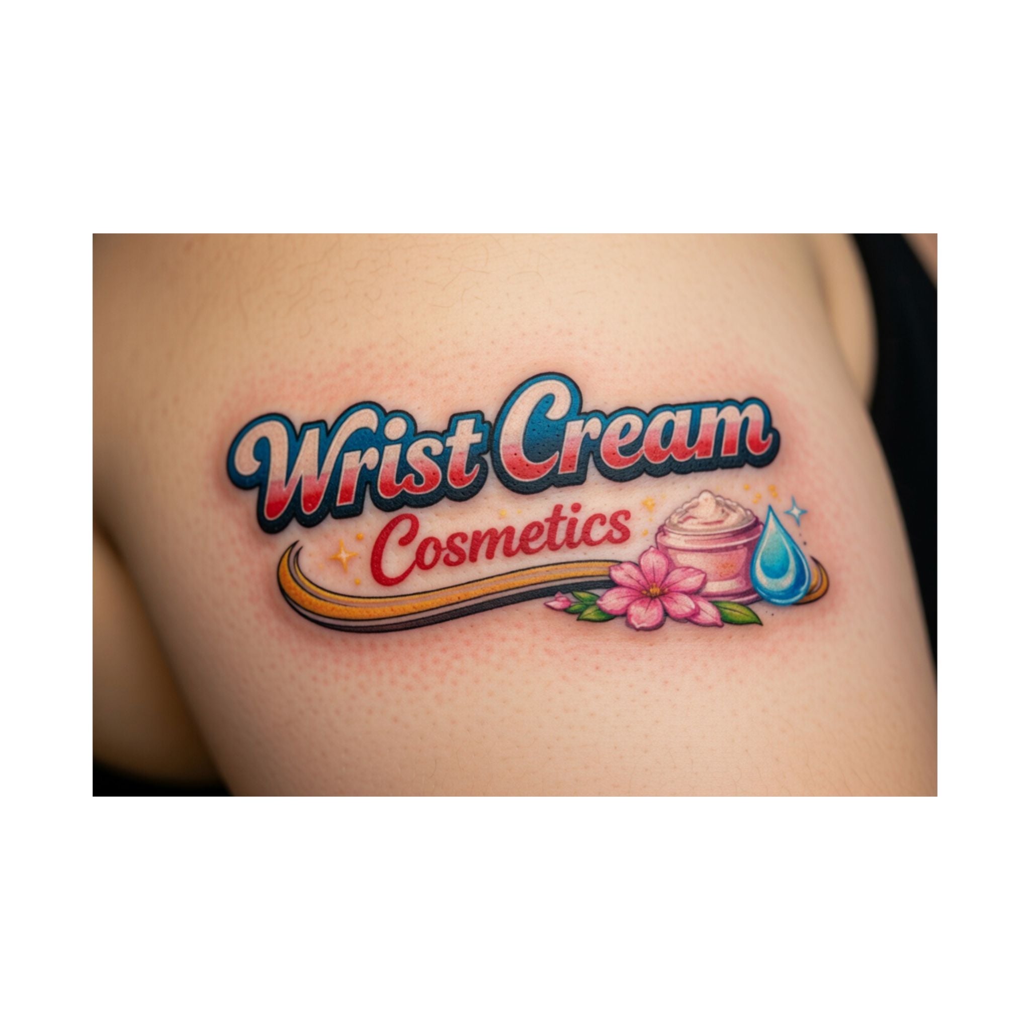 WristCream™ Wrist Tattoo Poster