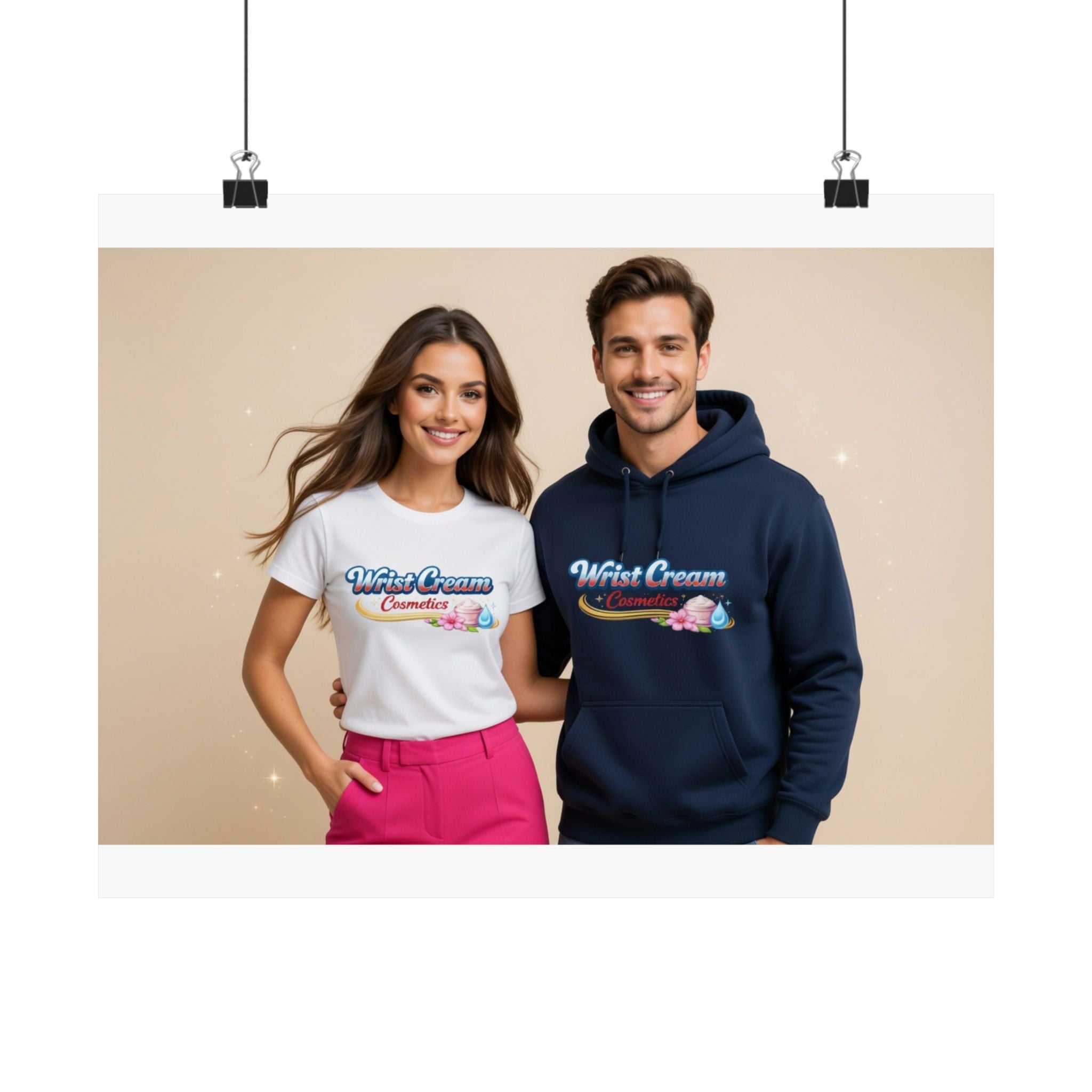 WristCream™ Pulse-Point Couple Poster
