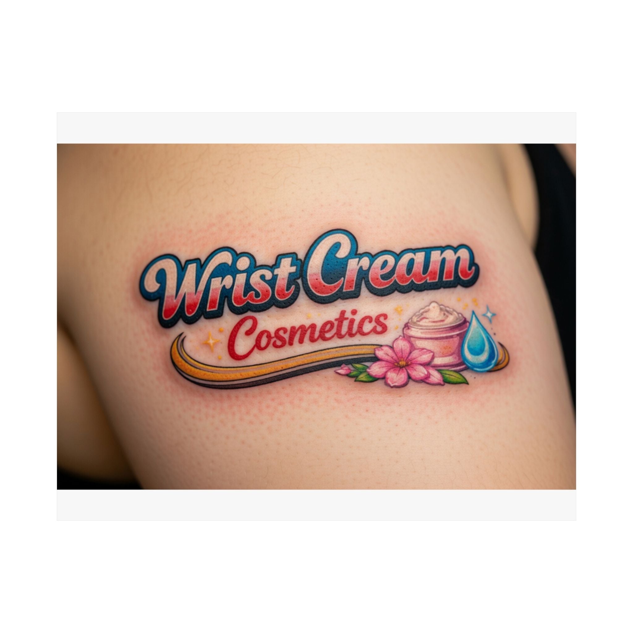 WristCream™ Wrist Tattoo Poster