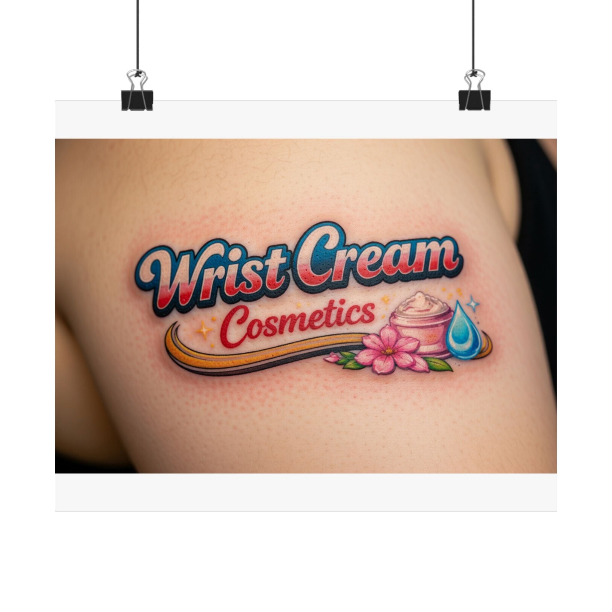 WristCream™ Wrist Tattoo Poster