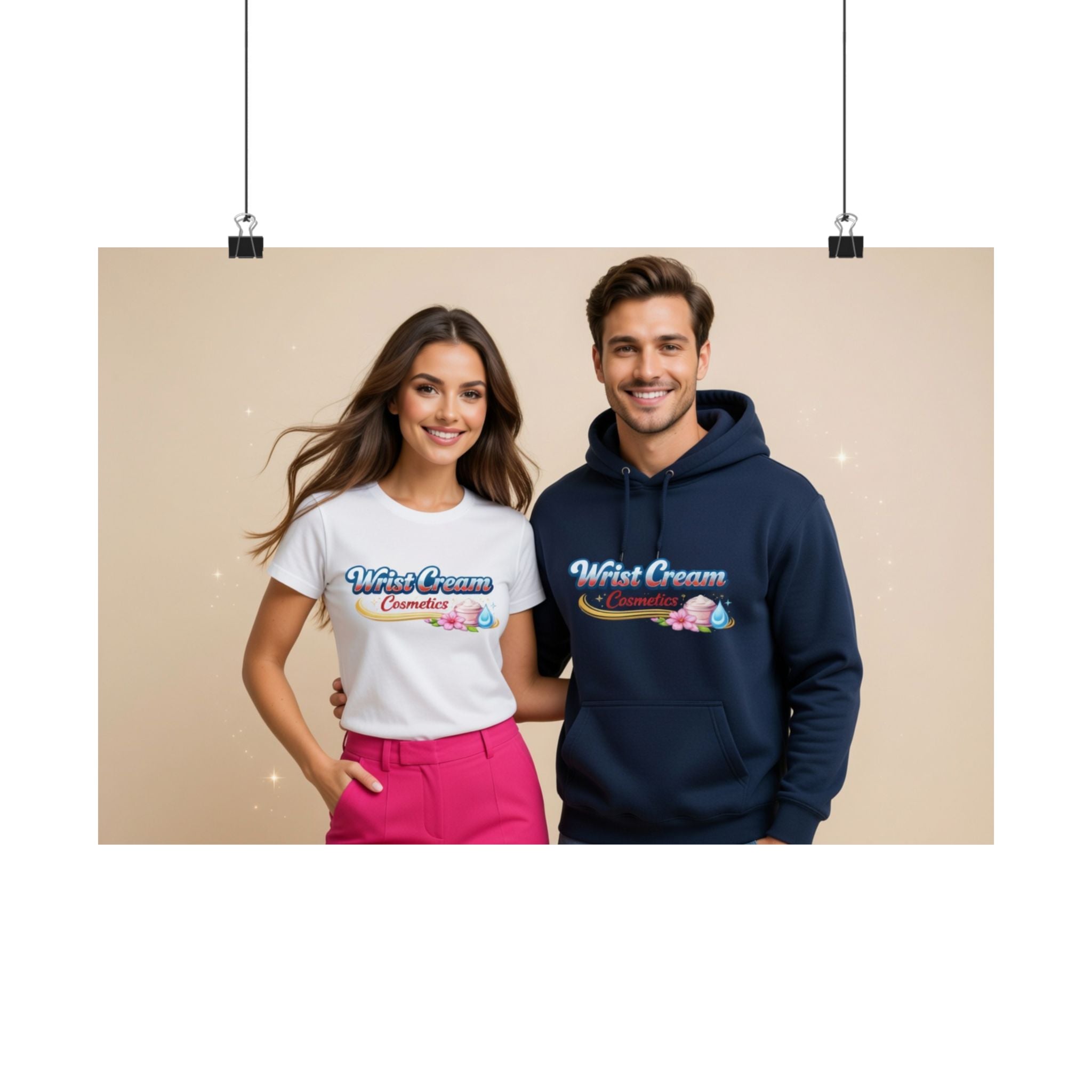 WristCream™ Pulse-Point Couple Poster