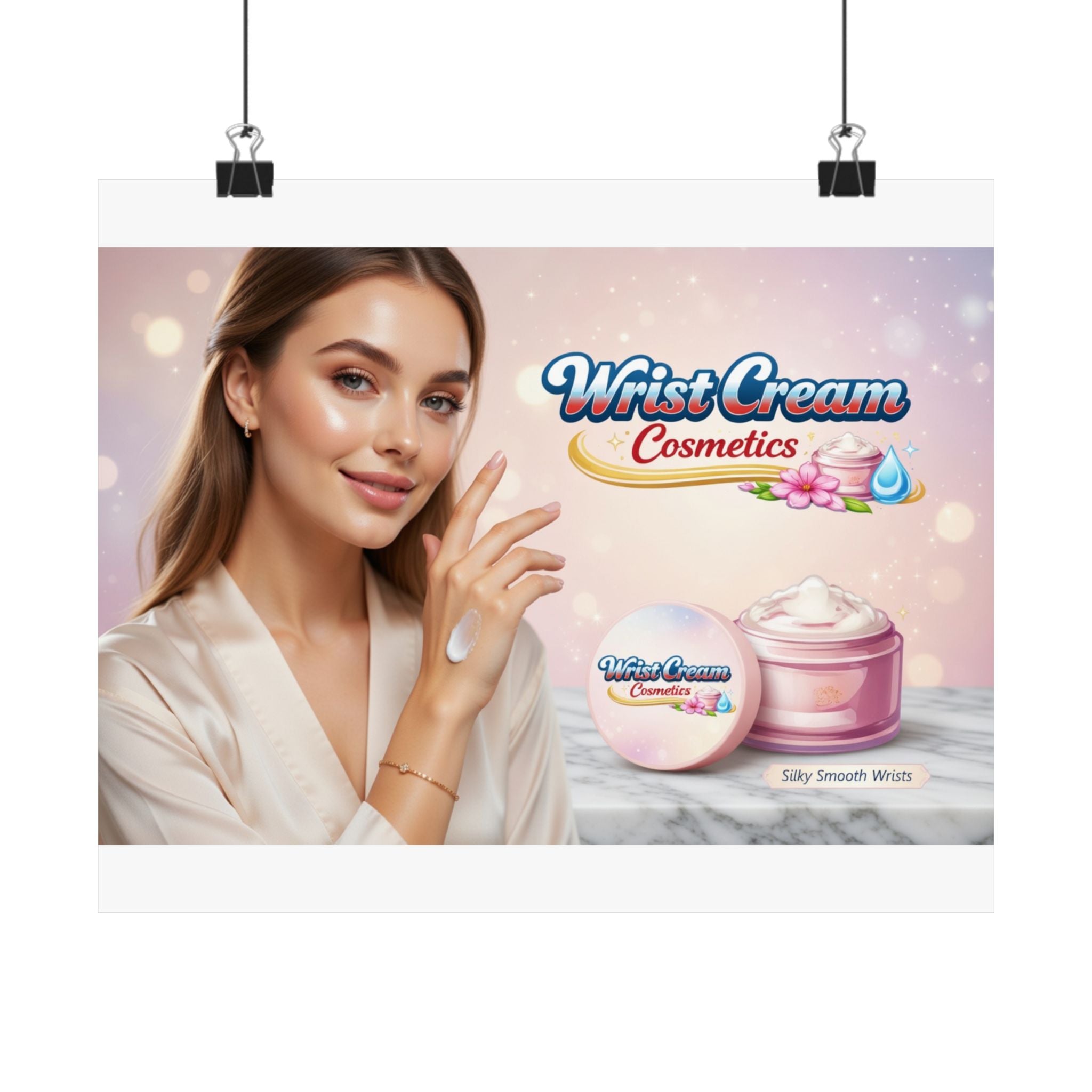 WristCream™ Glamour Ad Poster