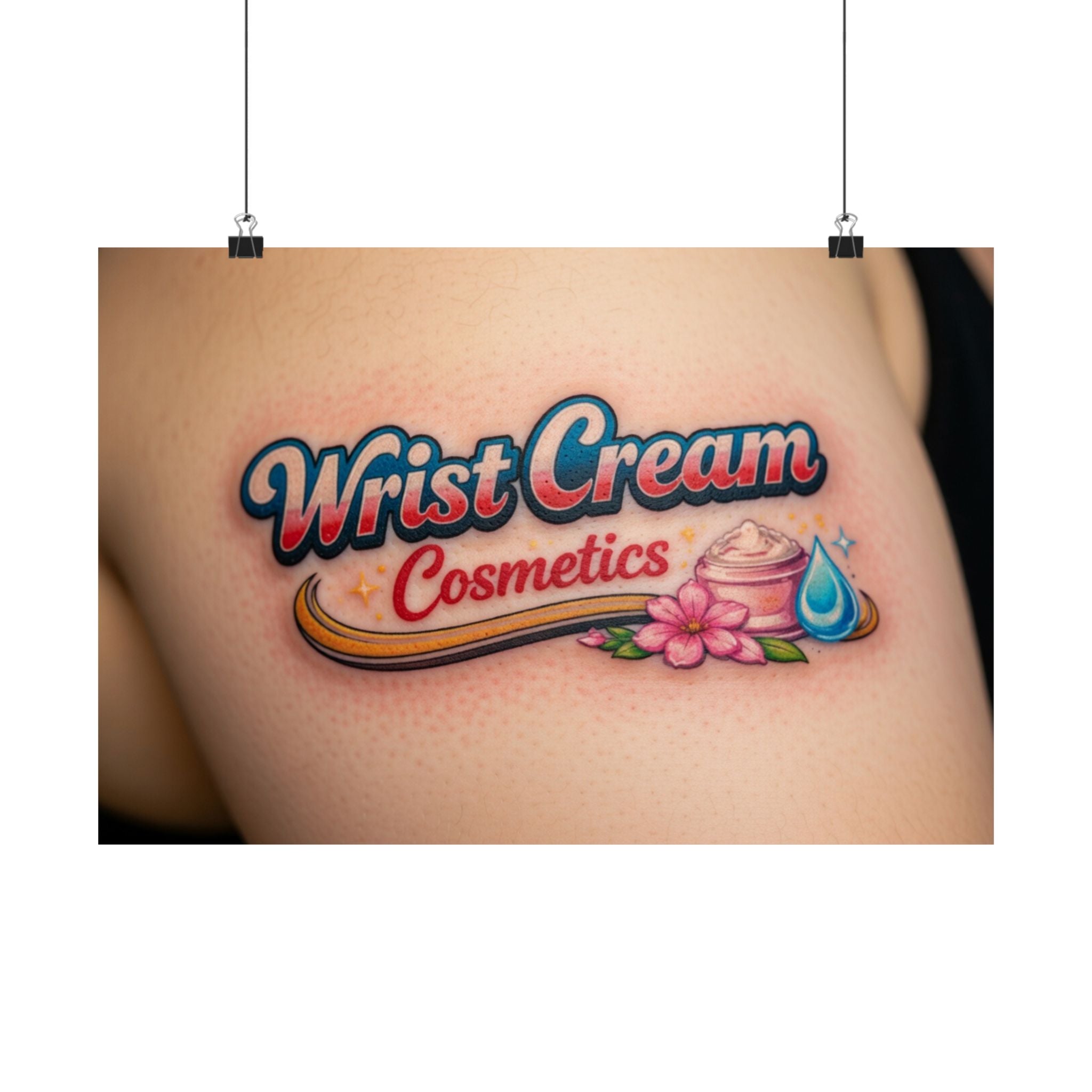 WristCream™ Wrist Tattoo Poster