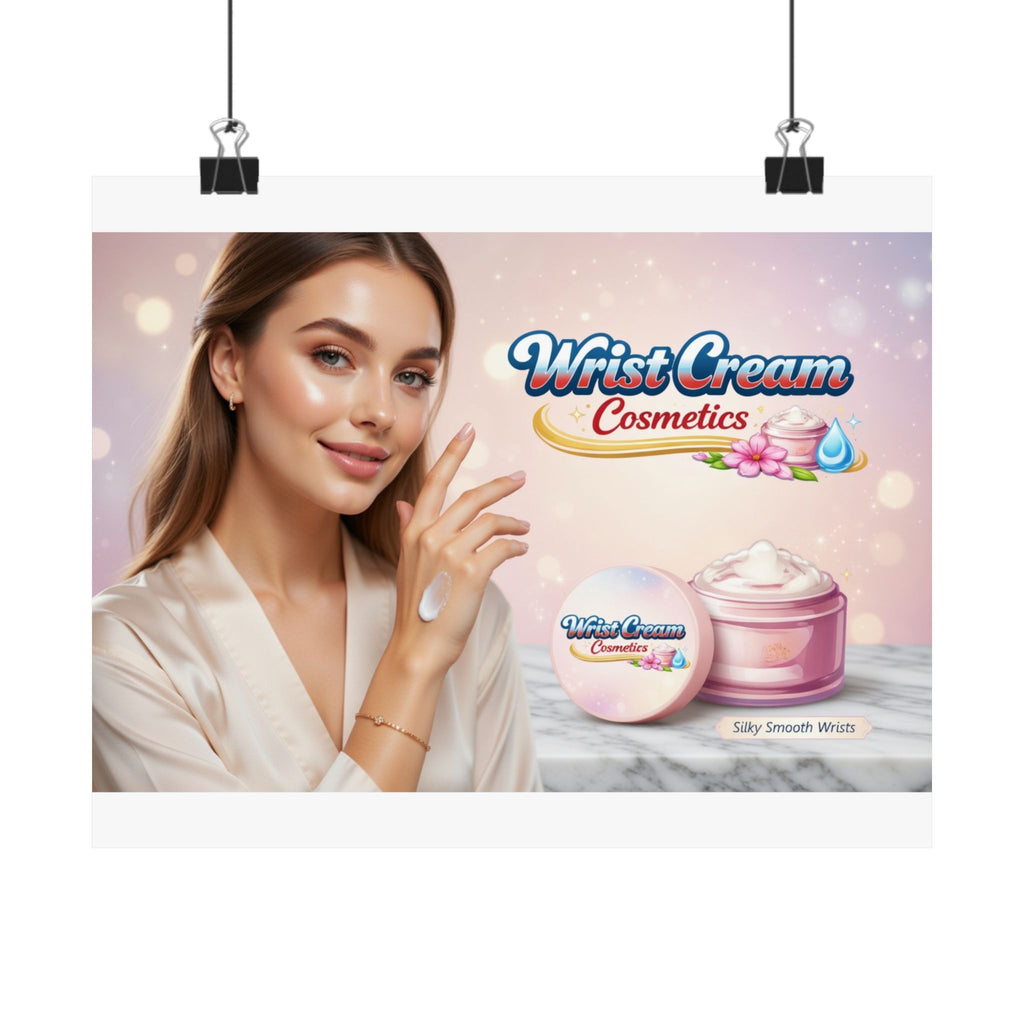 WristCream™ Glamour Ad Poster