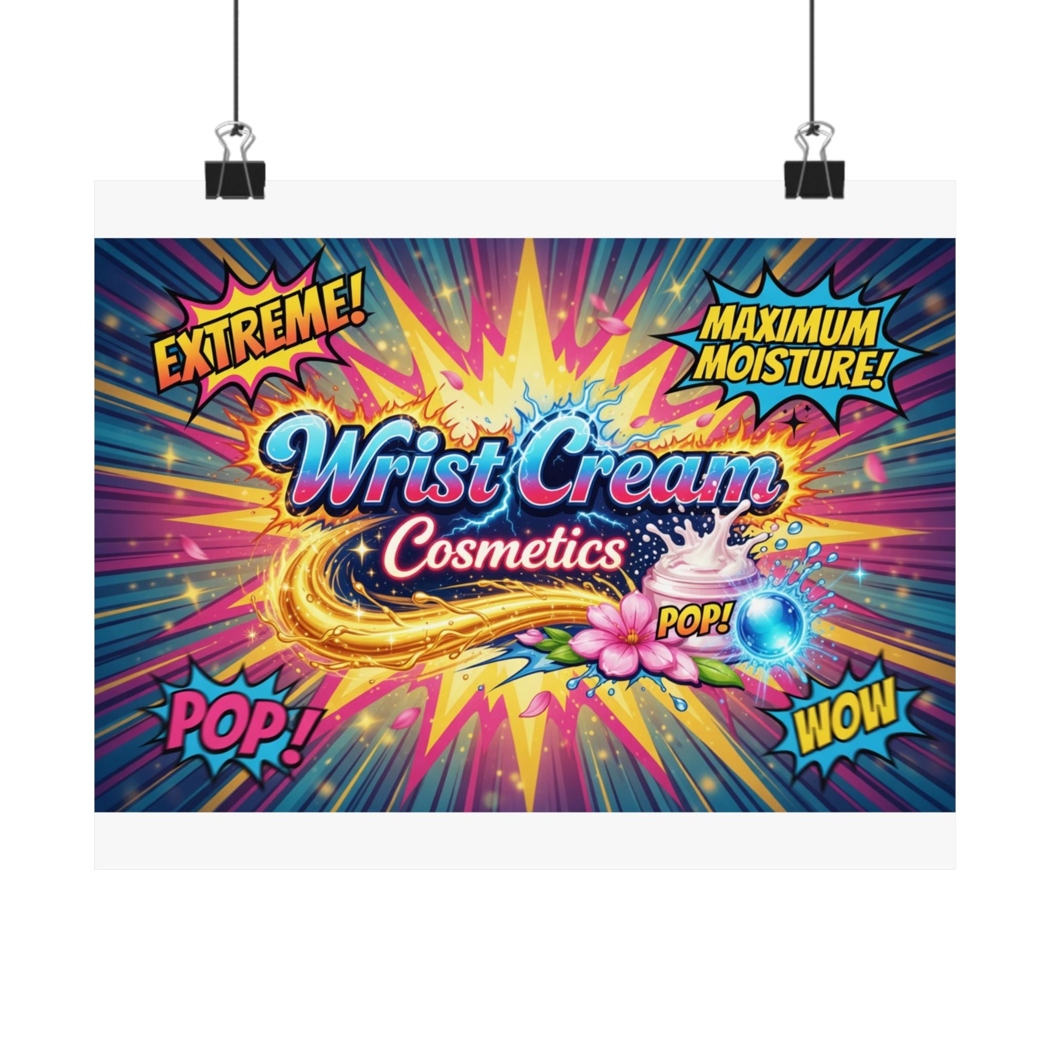 WristCream™ Maximum Moisture Comic Poster